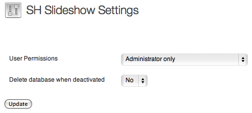 **Administrator Settings** - Administrator can give the permission to other user levels.