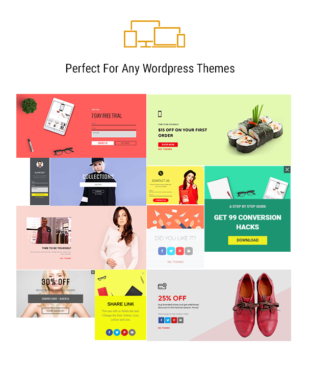 Perfect For Any Wordpress Themes