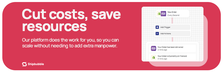 Cut costs and save resources.