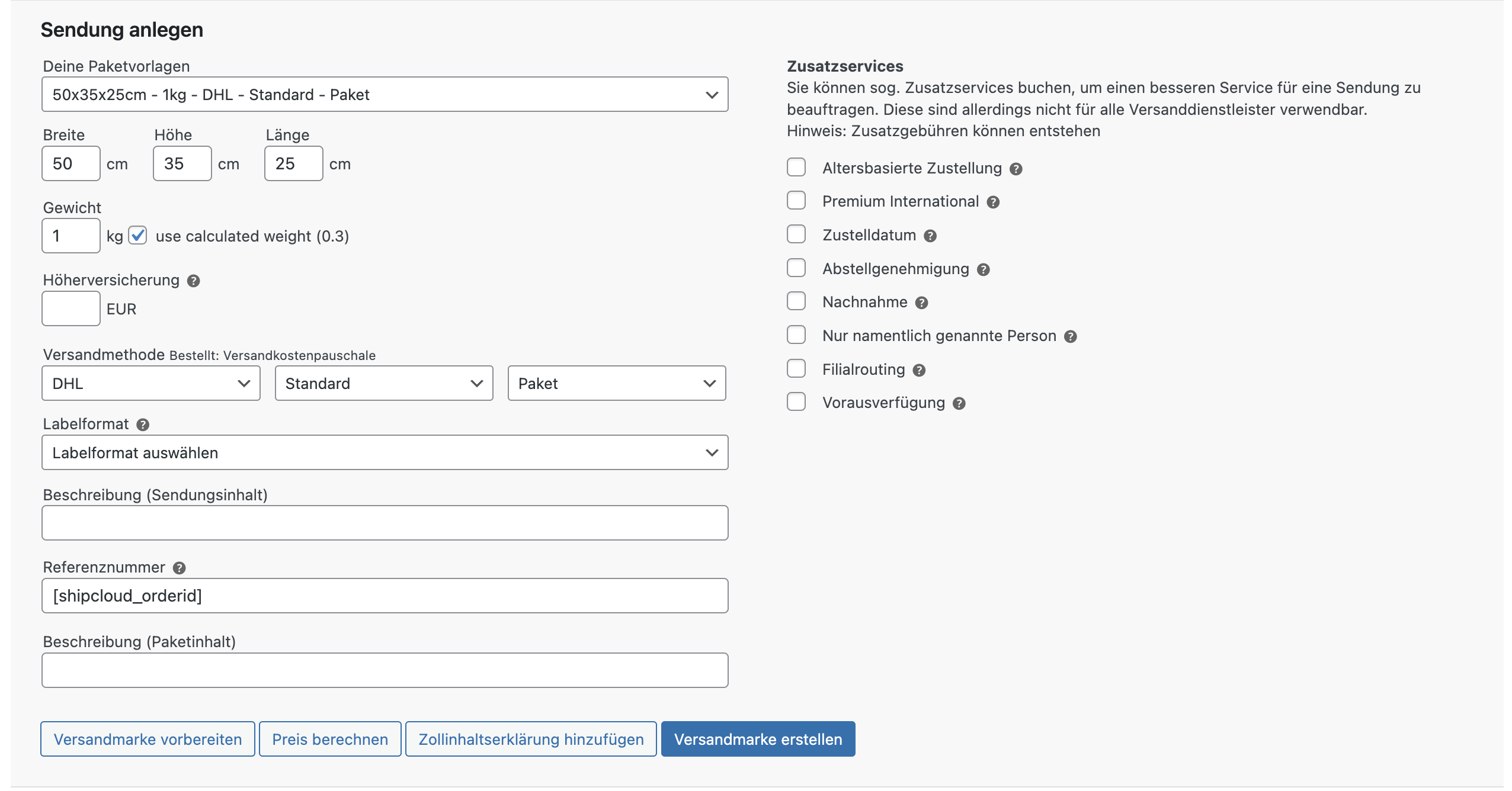 Use the defined templates to optimize your workflow.