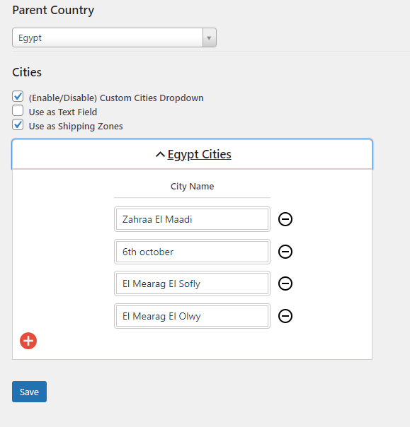 Custom Shipping Zones Feature (Pro)
