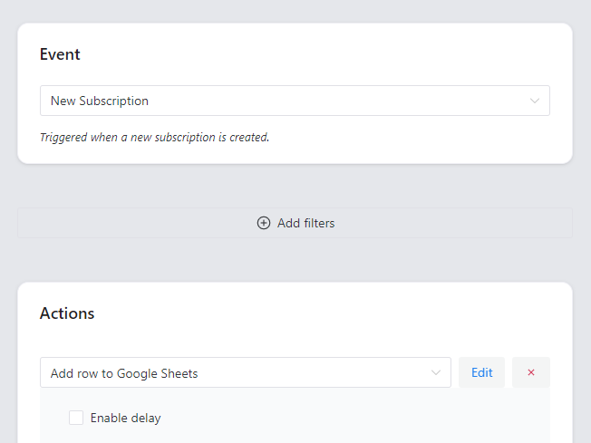 Export WooCommerce new order data to Google Sheets.