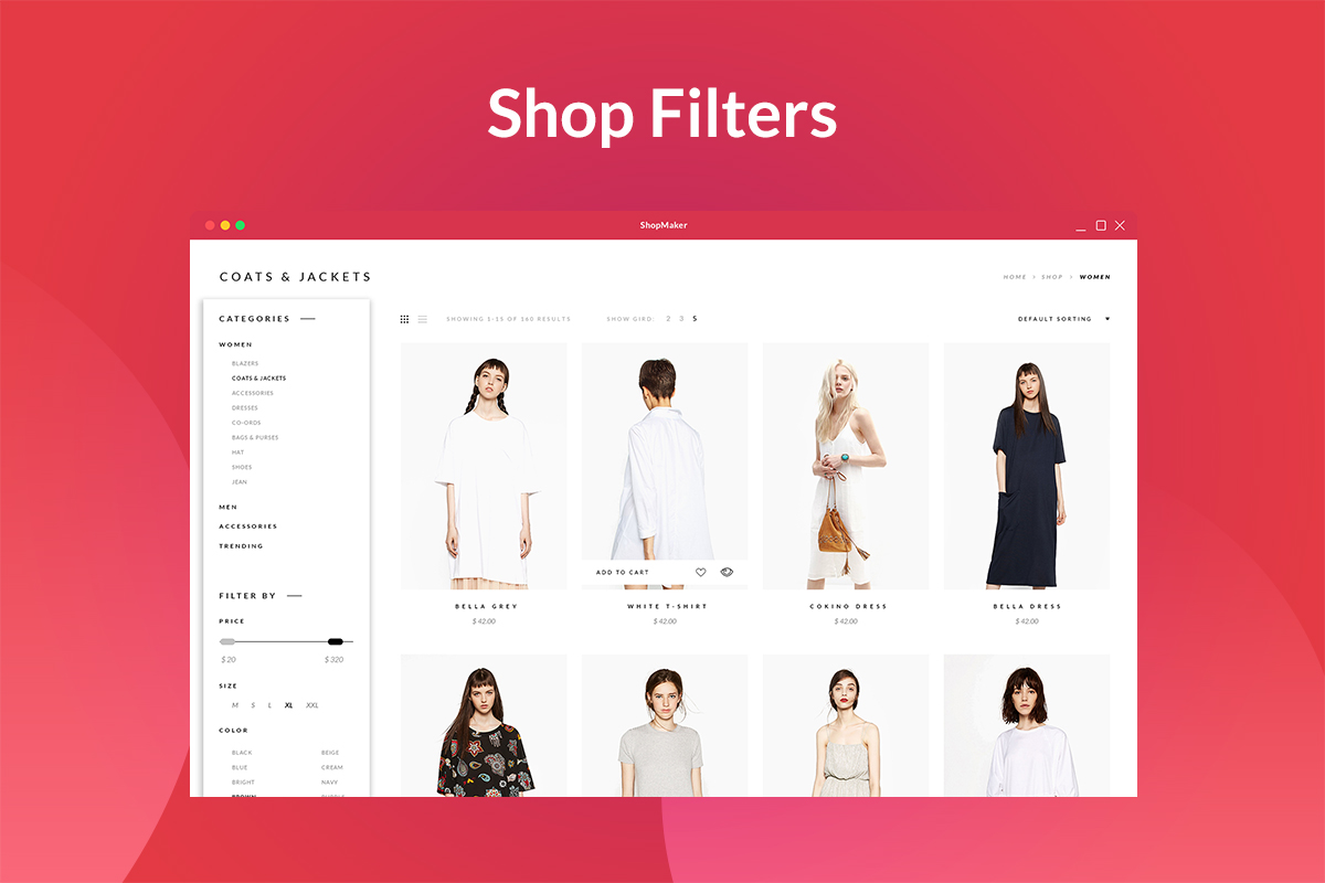 Custom WooCommerce Shop Elementor Filters