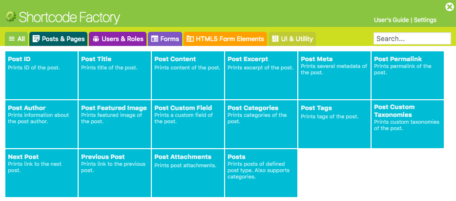 UI and Utility