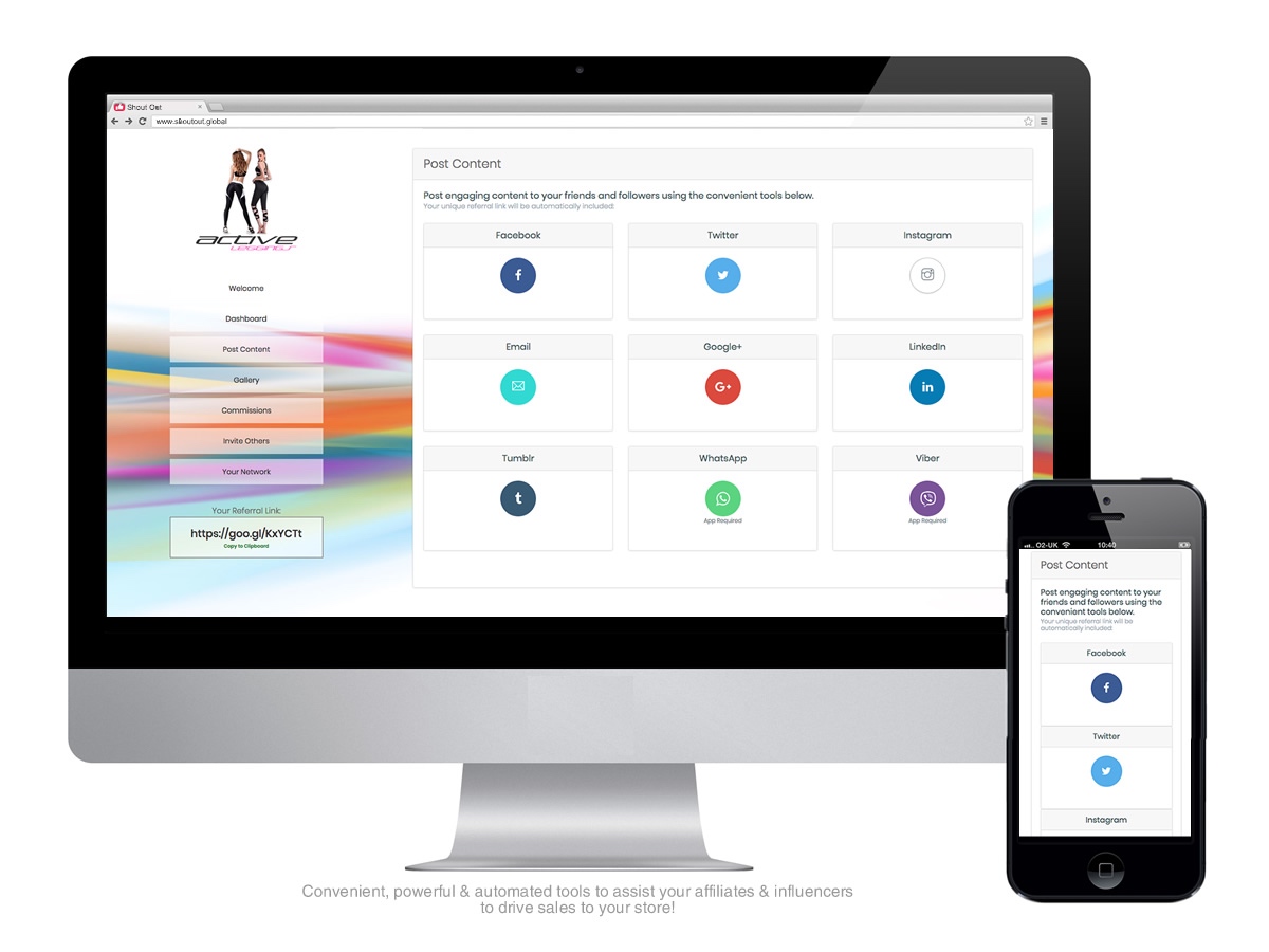 Convenient, powerful & automated tools to assist your affiliates & influencer to drive sales to your ecommerce store! screenshot-4.jpg