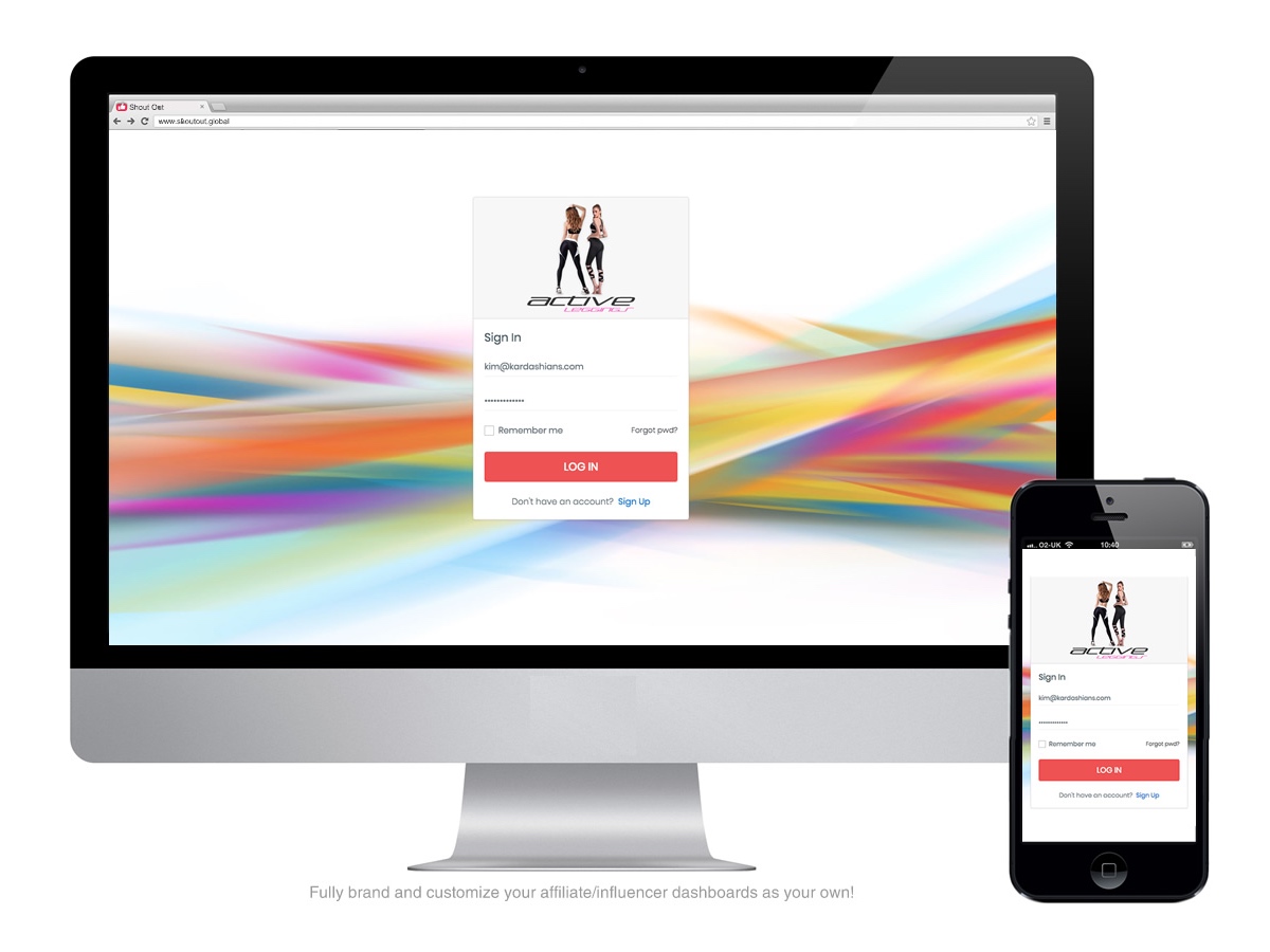Fully brand and customize your affiliate / influencer & ambassadors dashboards as your own! screenshot-8.jpg