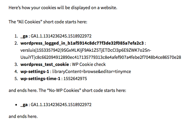 Example of shortcode displayed in TwentyThirteen theme