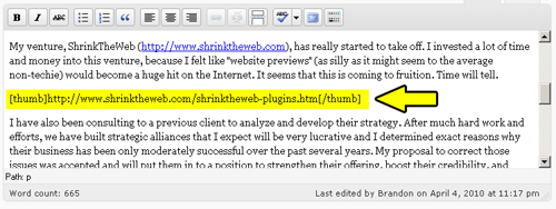 An example of how easy it is to use the embedding feature when writing your posts