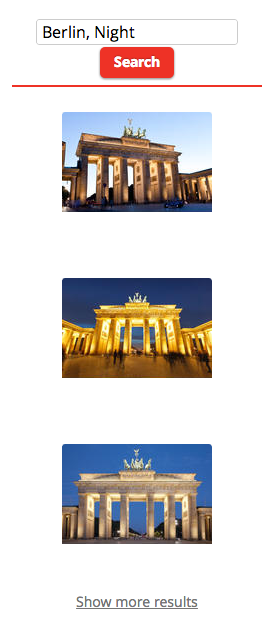 Show Shutterstock Image Results within every post or page via shortcodes