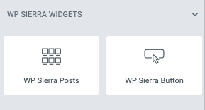 Elementor widgets