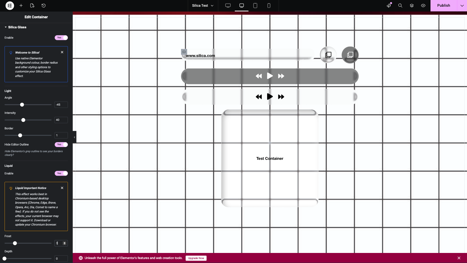 [PRO] Liquid distortion accuracy and grid testing.
