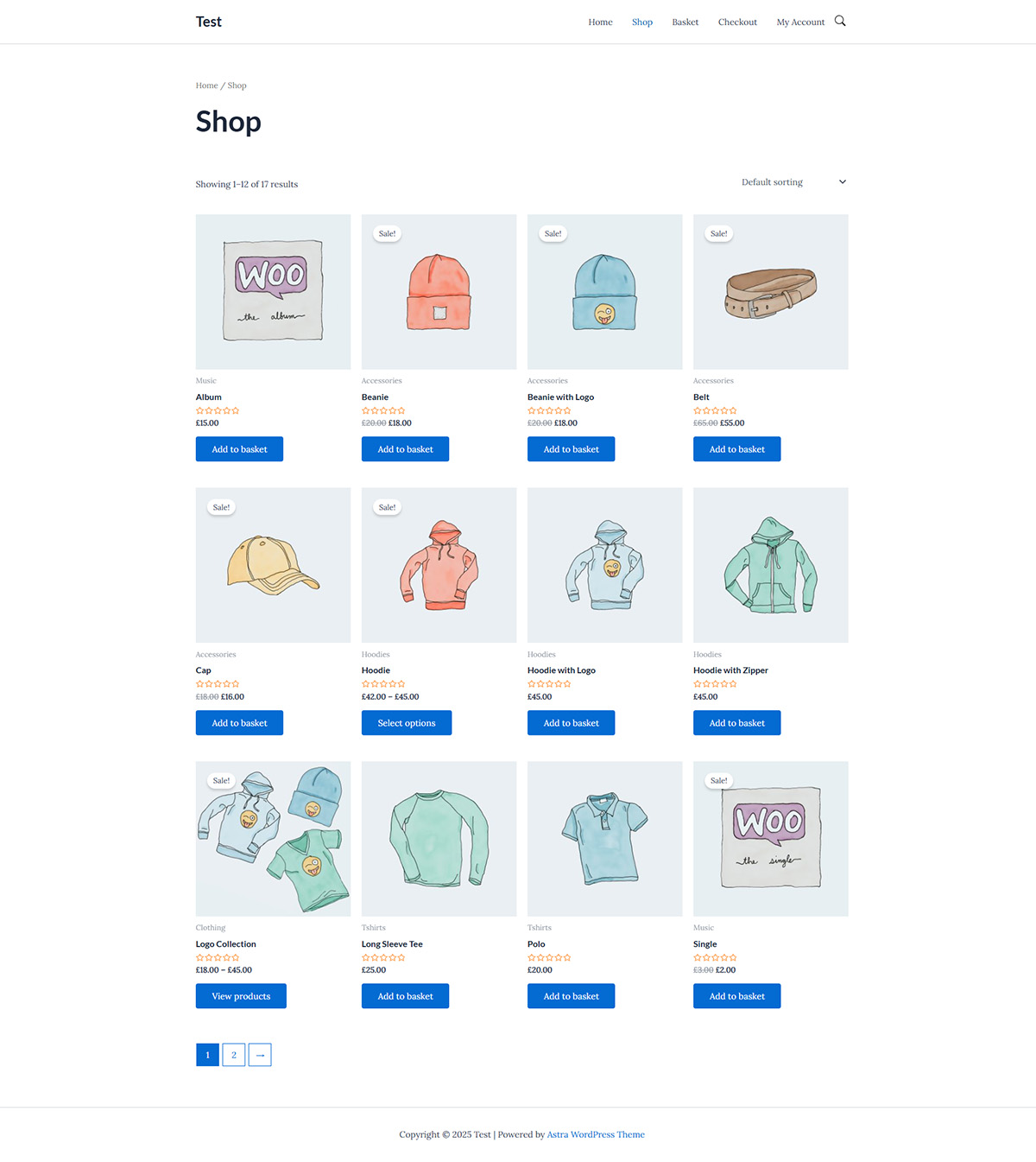 Responsive mobile view