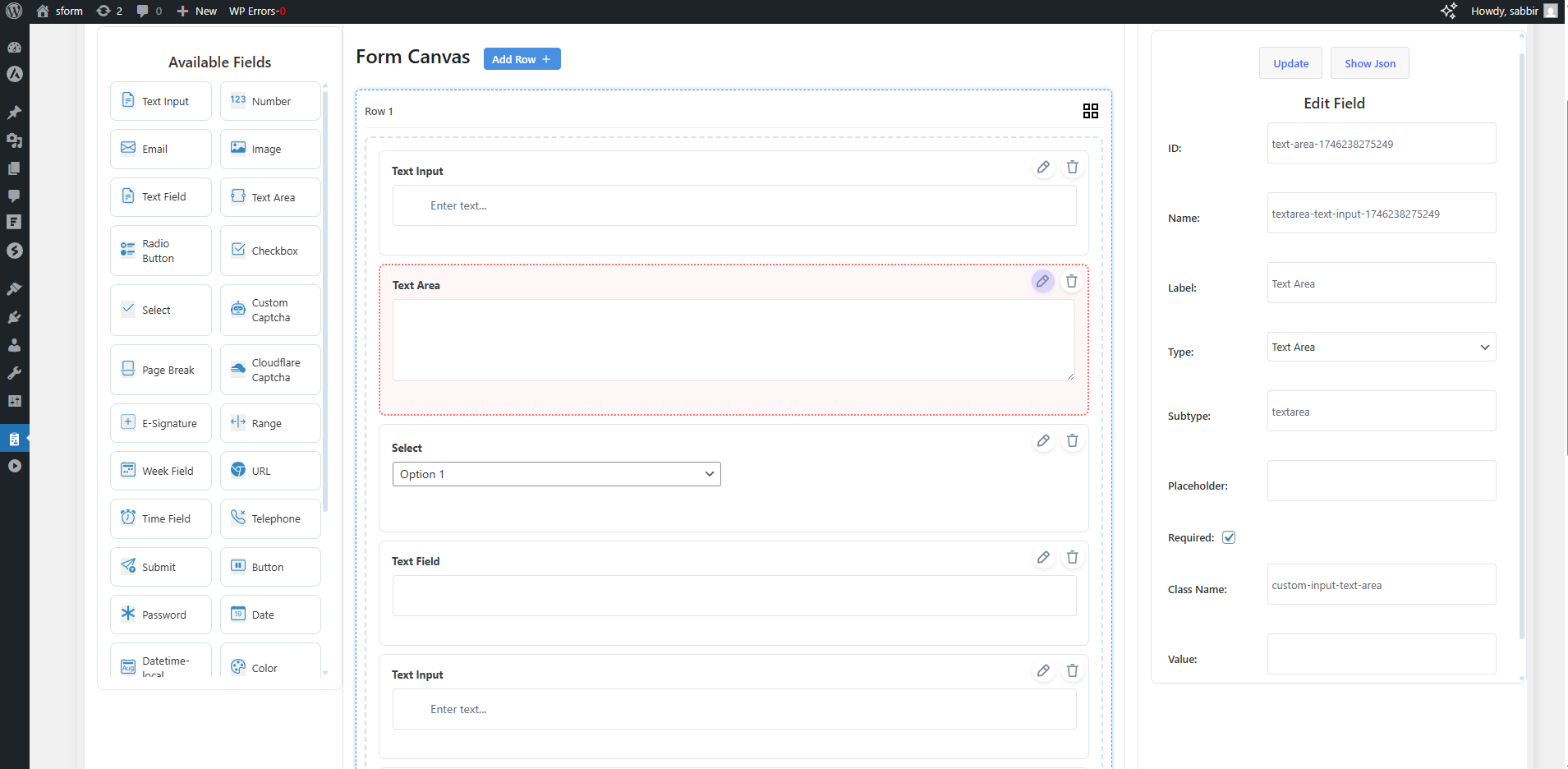 Form Builder- Advance Drag & Drop