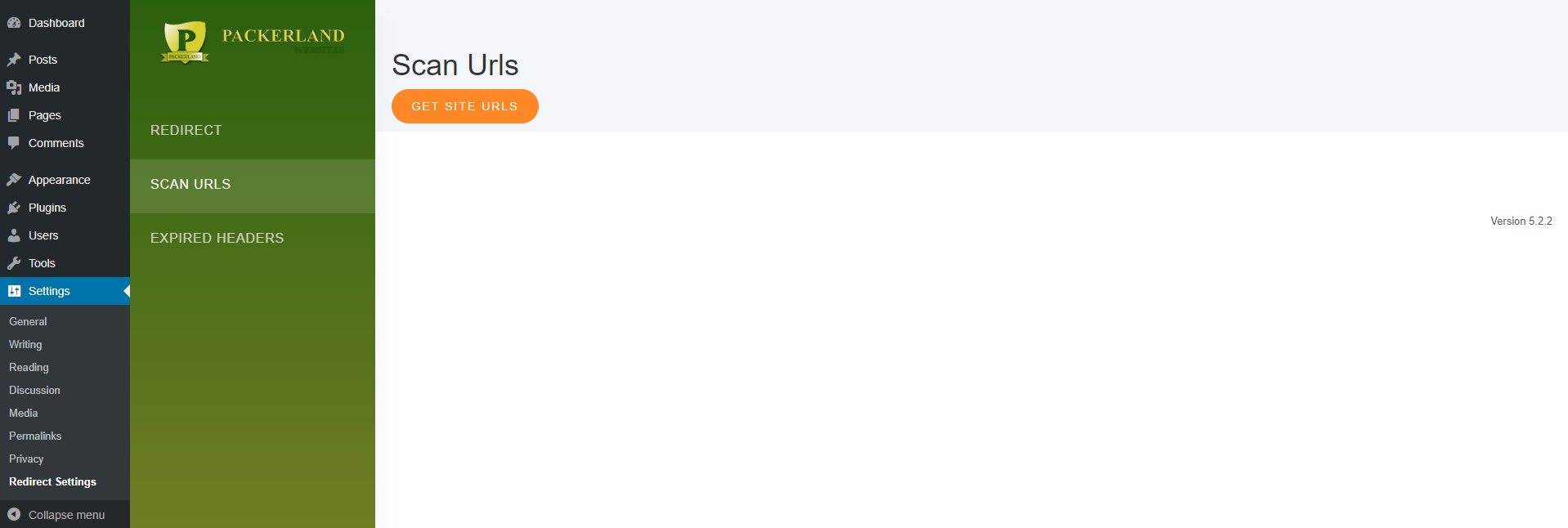Plugin Scan Urls (Version 1.5.6)
