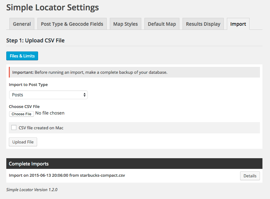 Form results load without page refresh. Customize the results & map containers if needed.