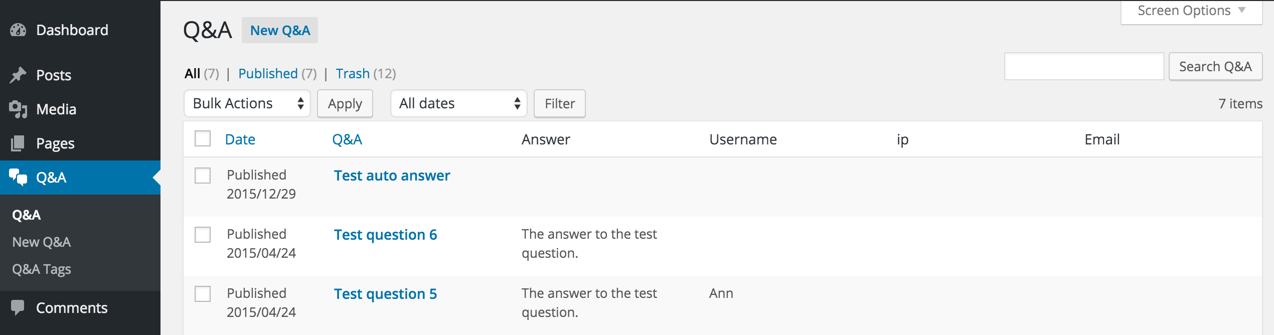 Q&A on Backend