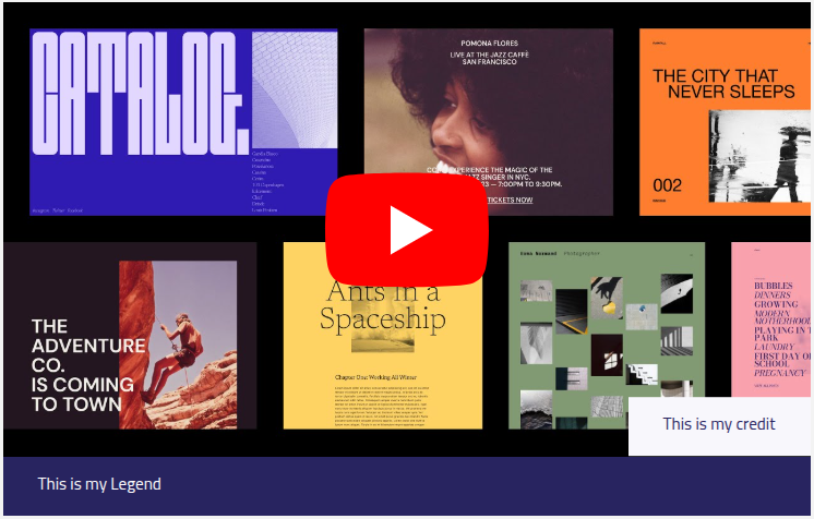 Screenshot of a video preview in a post.