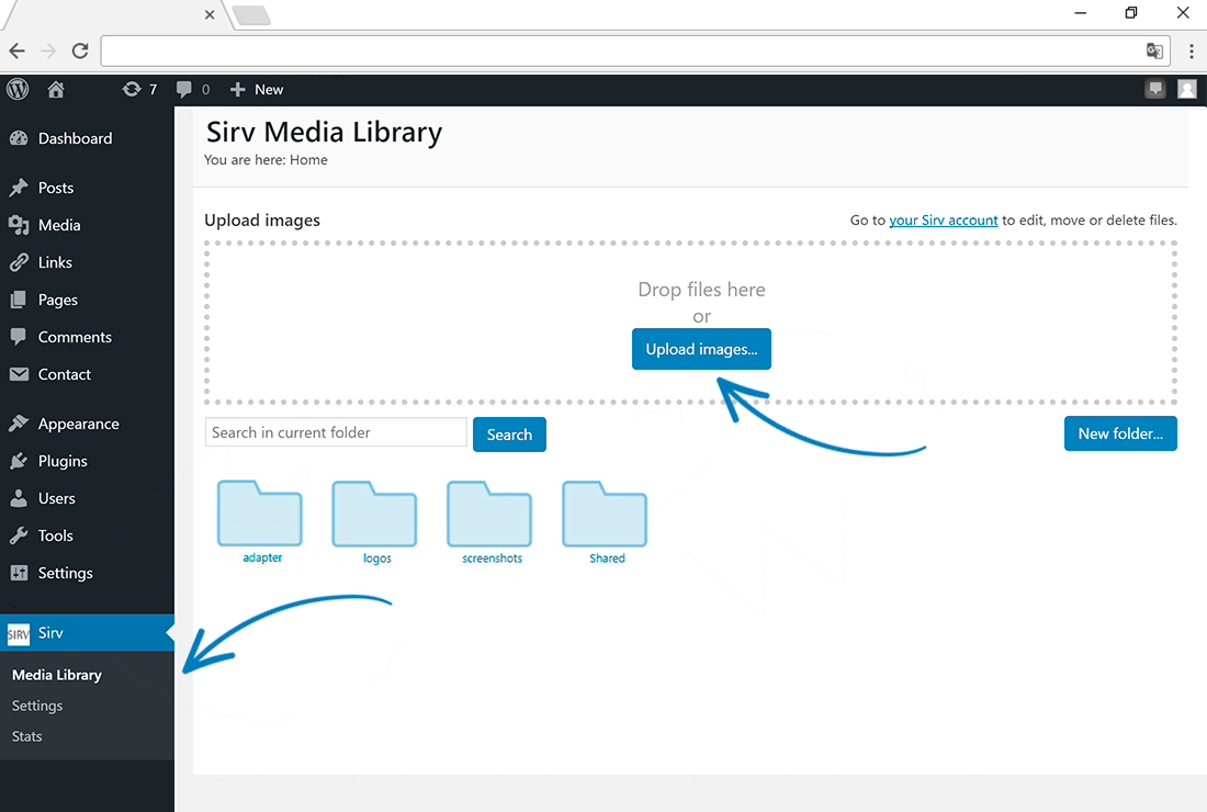 Check your stats to see how much storage and transfer you're using.