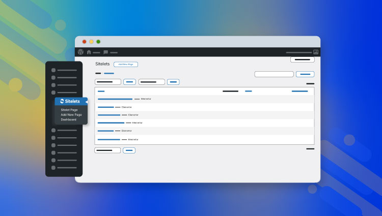 Publishing updates from the main site to all Sitelets instantly.