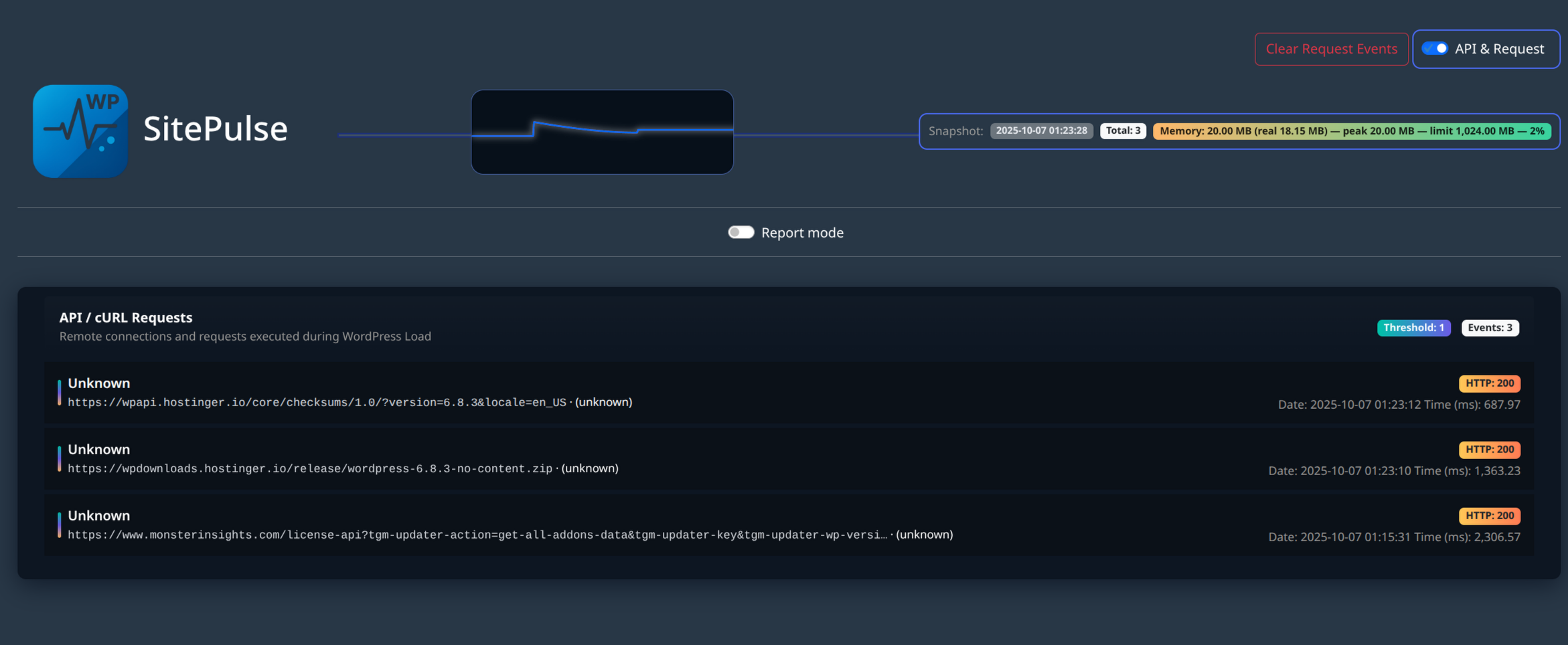 insights screen