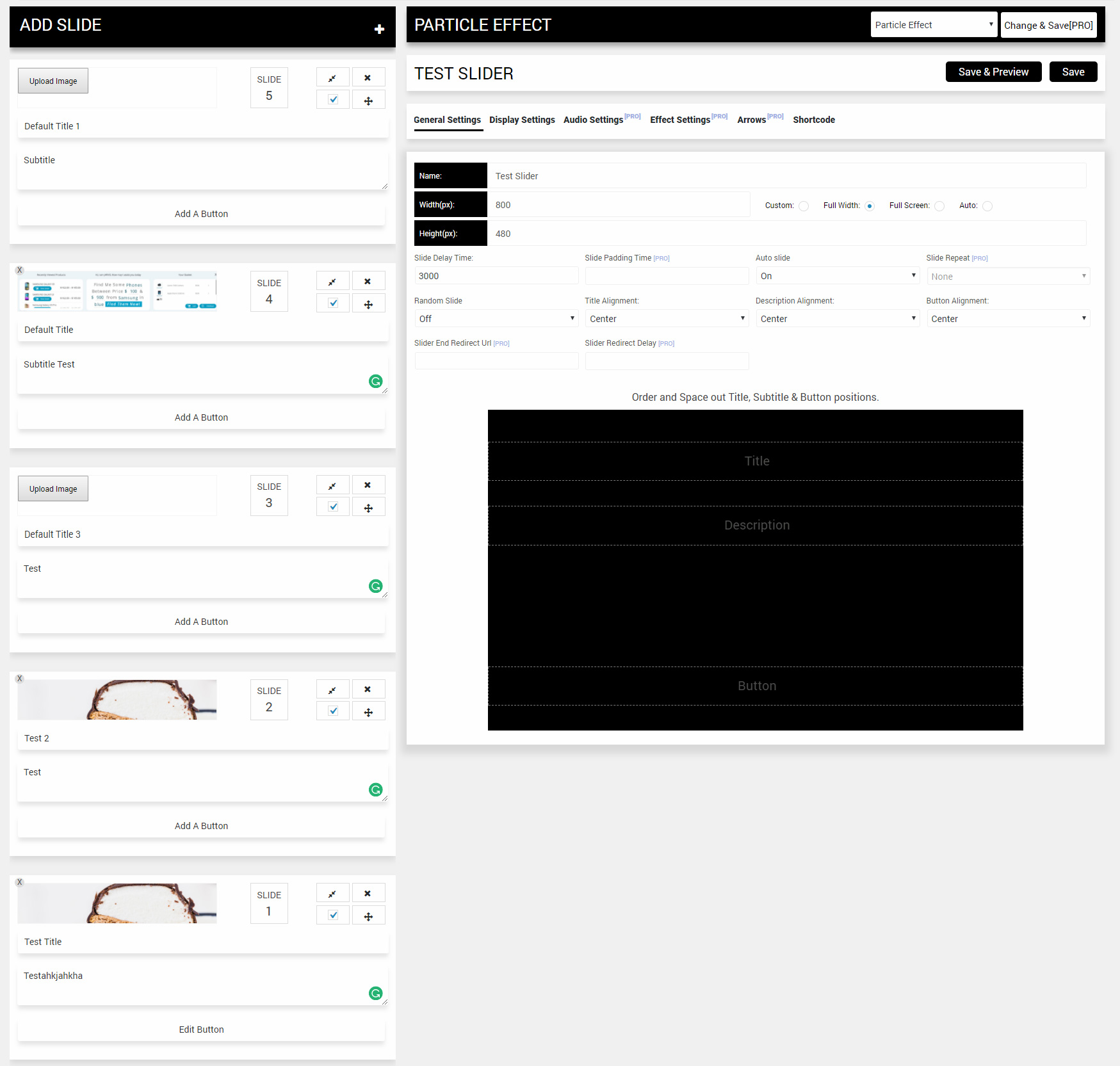 Display Settings