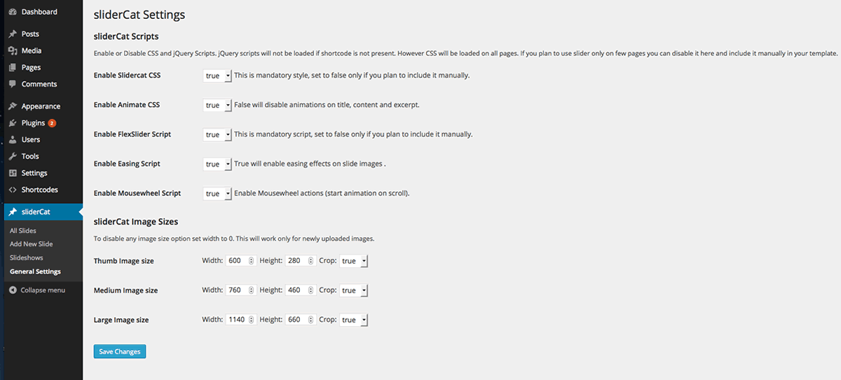 screenshot-1.png shows General Settings.