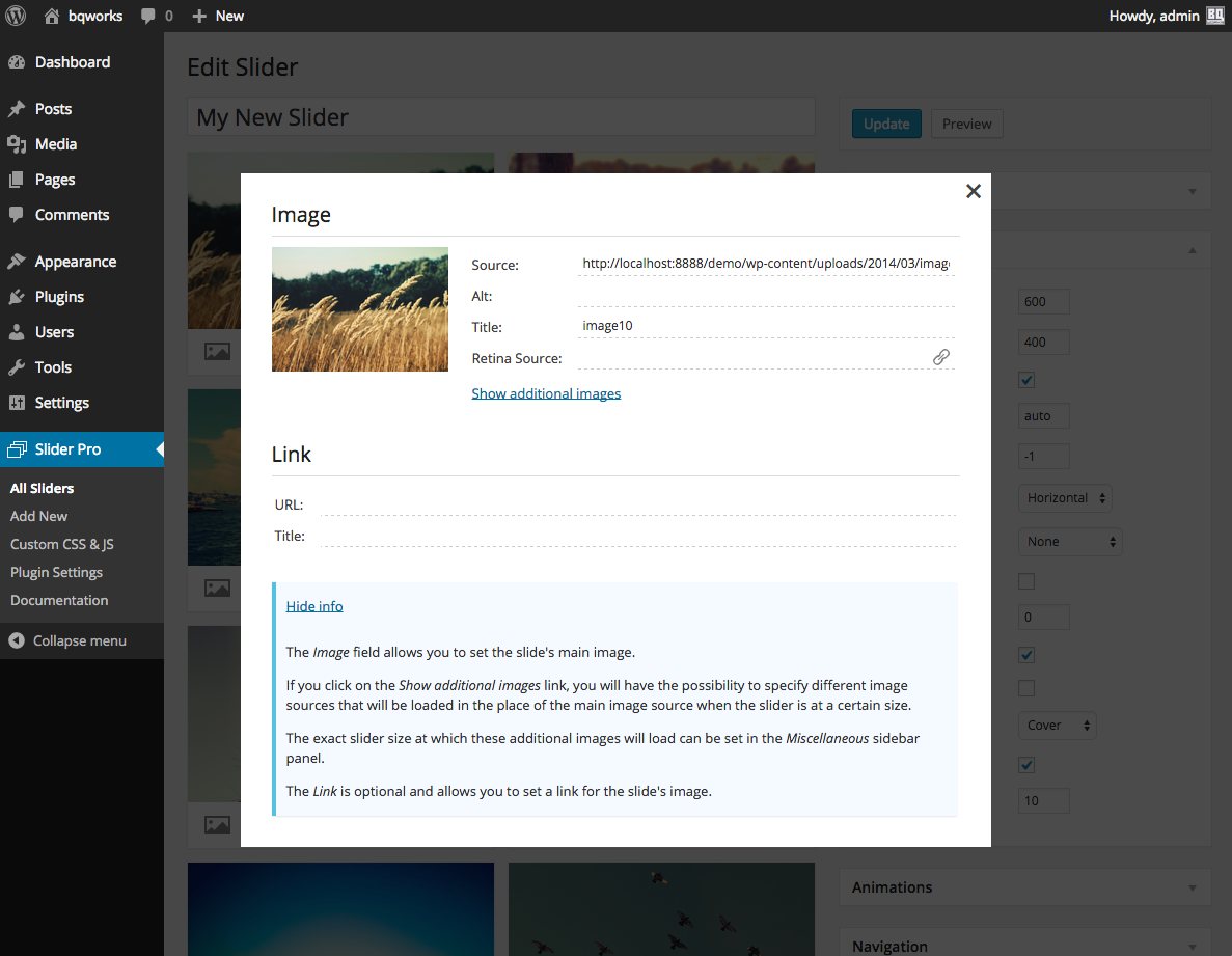 Adding dynamic tags for sliders generated from posts.