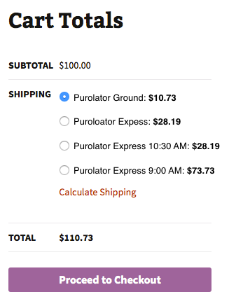Quotes returned to cart