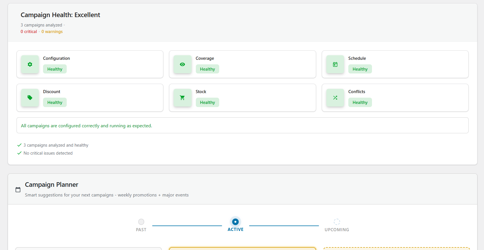 Analytics dashboard - Track revenue, conversions, click-through rates, and performance trends