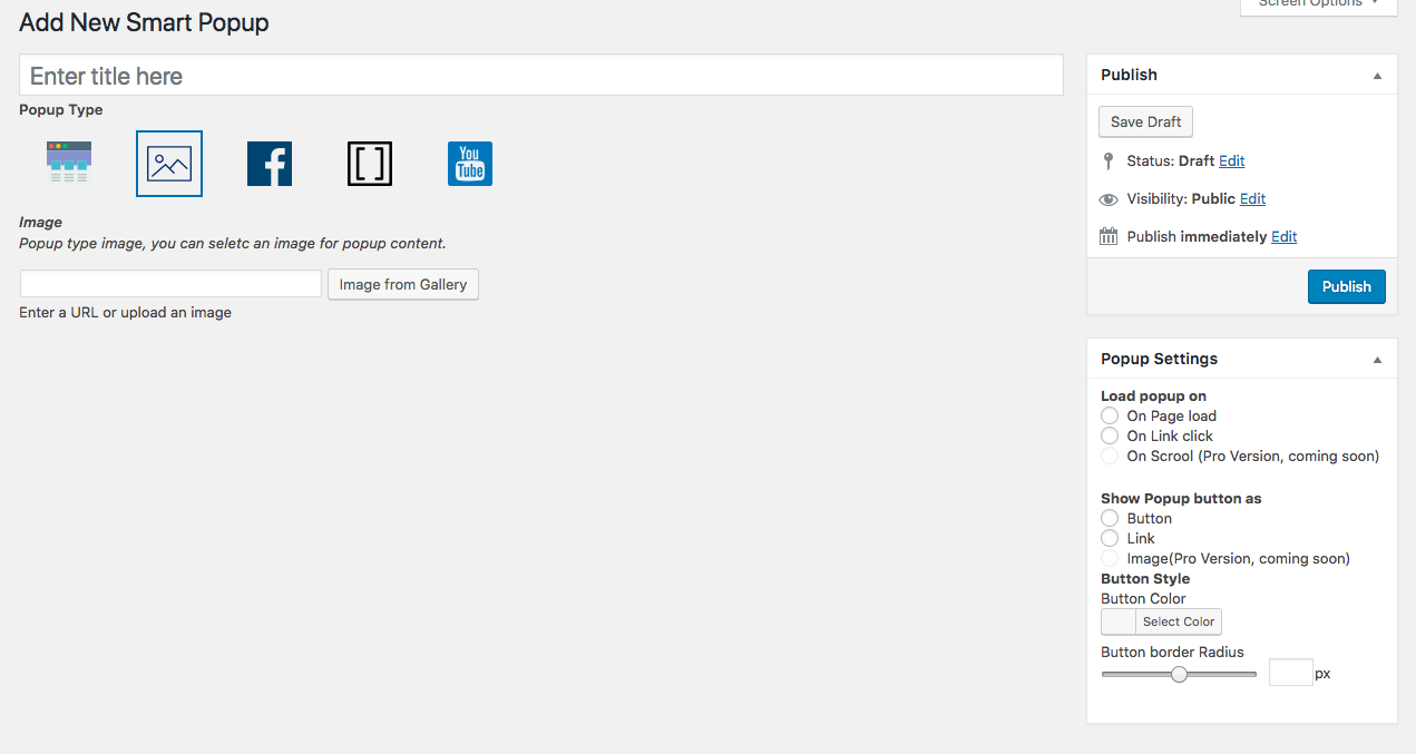Popup Theme