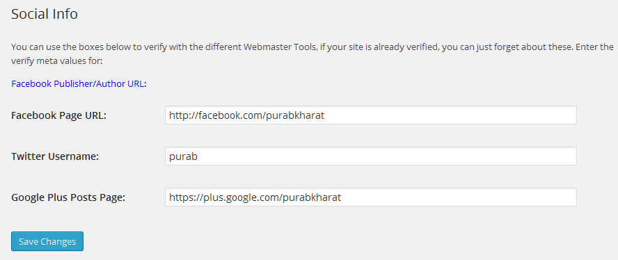 Social Authorship for Google, Twitter and Facebook