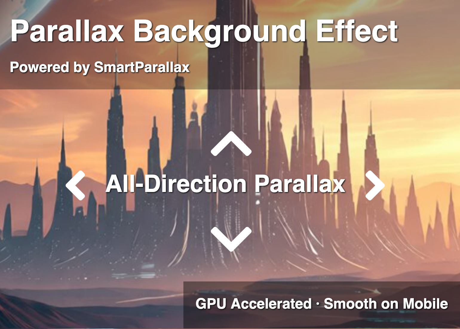 All-Direction Parallax Effect