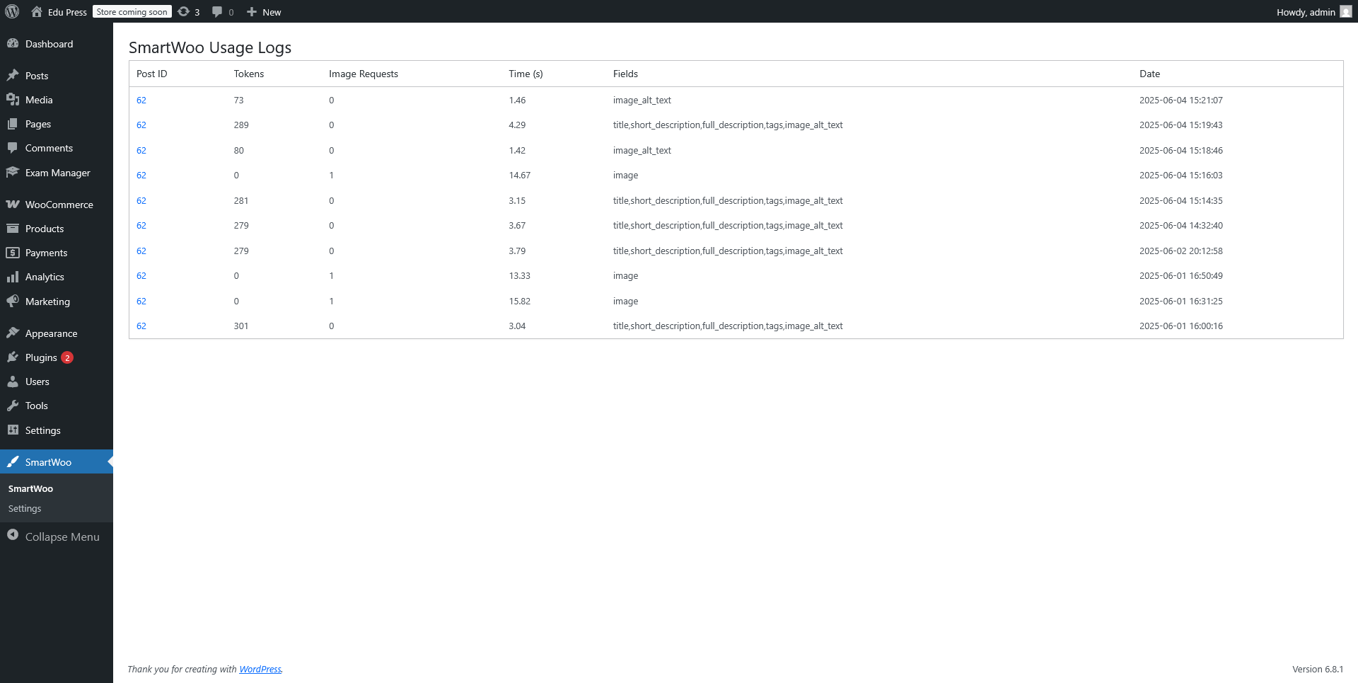 DALL·E-powered image generator inside WooCommerce editor