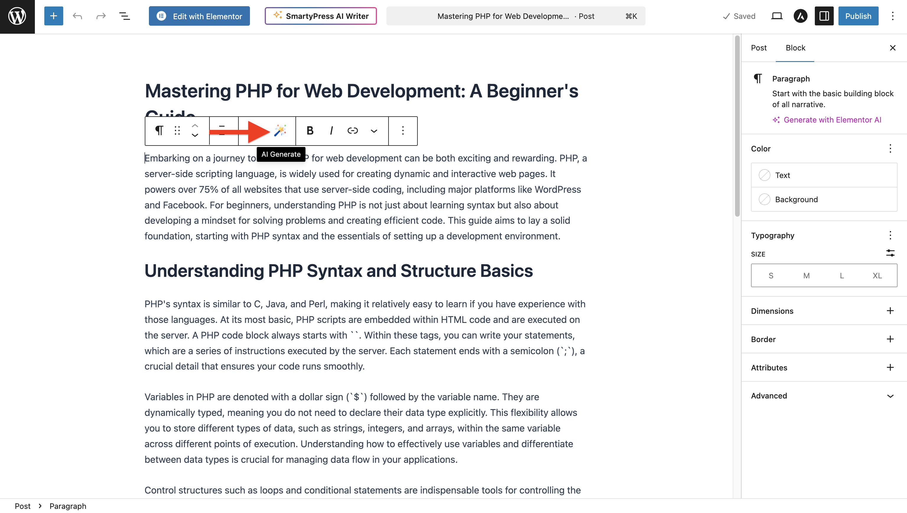 Plugin settings page with API configuration for OpenAI and Deepseek