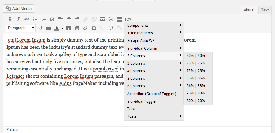 Editor Toolbar Button and Flyout