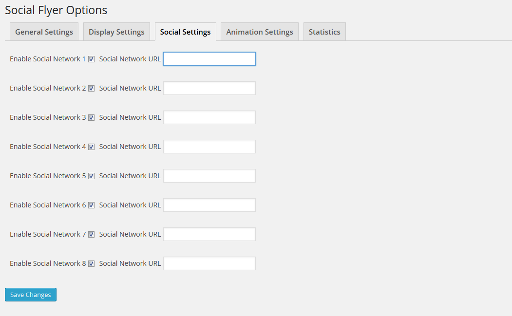 Social settings