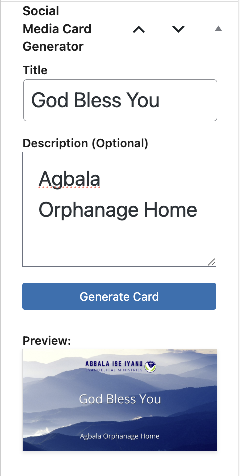 The generator meta box in the post editor with a live preview: screenshot-3.png