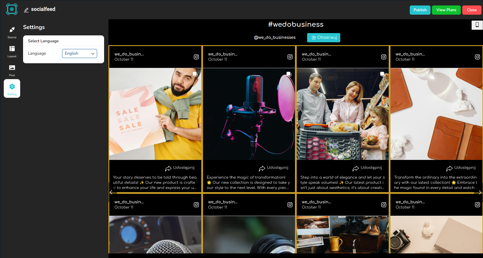 Display Your Content Your Way