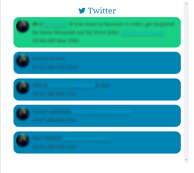 Twitter Default Template