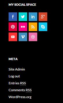 All the 11 social icons are active.