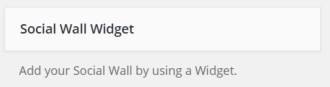 Social Wall Widget listed