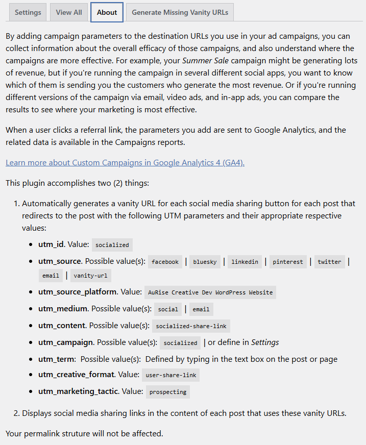 The default appearance of the social media sharing buttons using FontAwesome icons. When active, focused, or hovering over a button, the icon animates to be rounded. E.g. the Bluesky button. Title attributes offer accessibility.