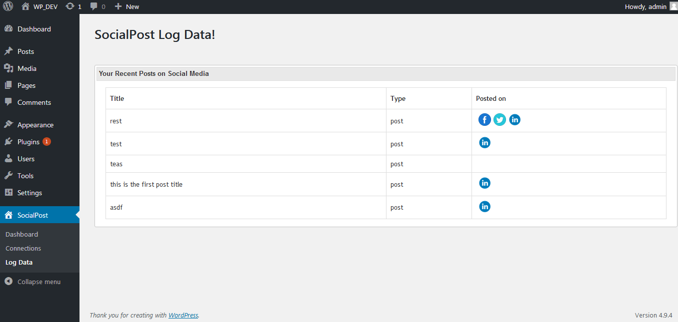 Log Data