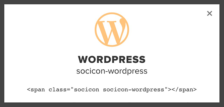 Socicon includes the WordPress logo
