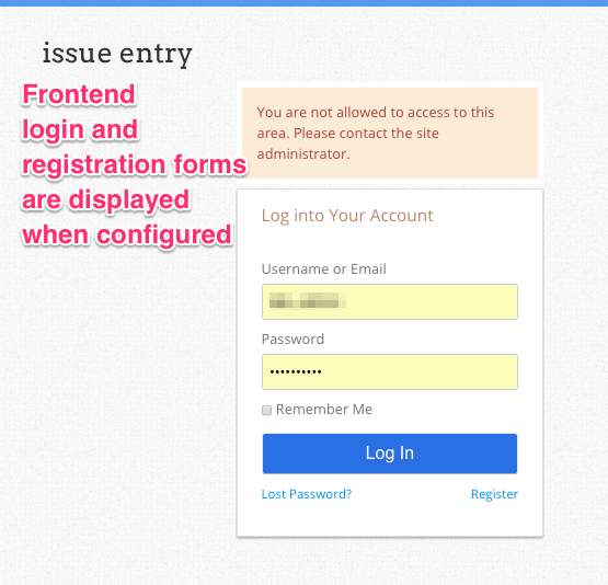 Easy to use Project Edit screen in admin area