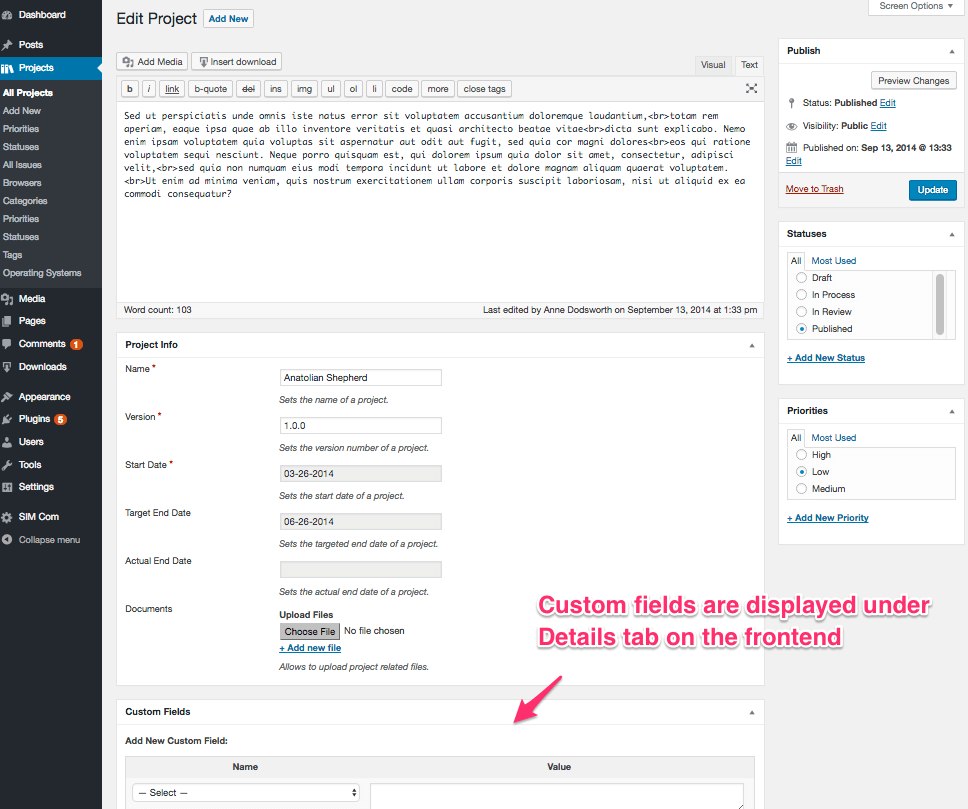 [Software Issue Manager Enterprise](https://emdplugins.com/plugin-pricing/software-issue-manager-wordpress-plugin-pricing) edition offers advanced issue and project management capabilities for multi-role development teams