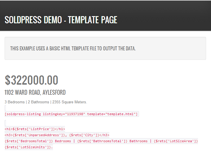 Sample - Basic Template File.
