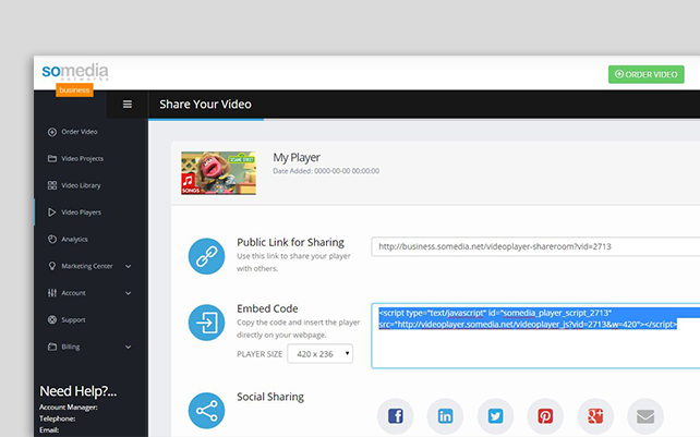 Add video ads to any Wordpress page and boost on-site engagement and conversion.