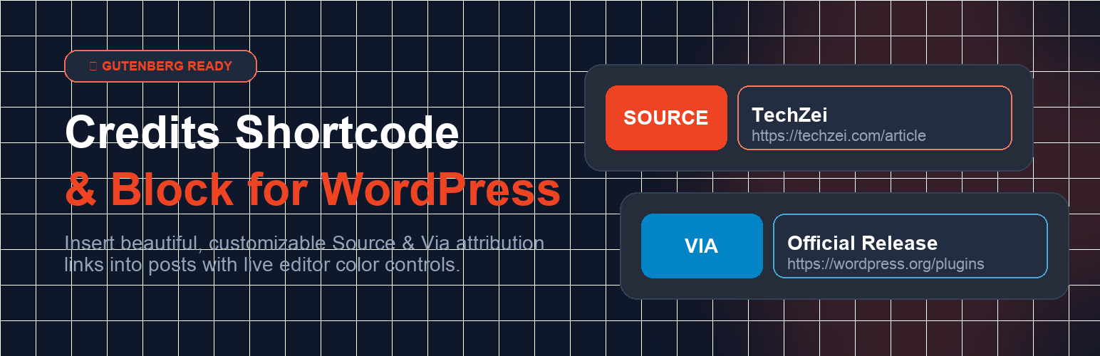 Gutenberg block settings in the editor sidebar.