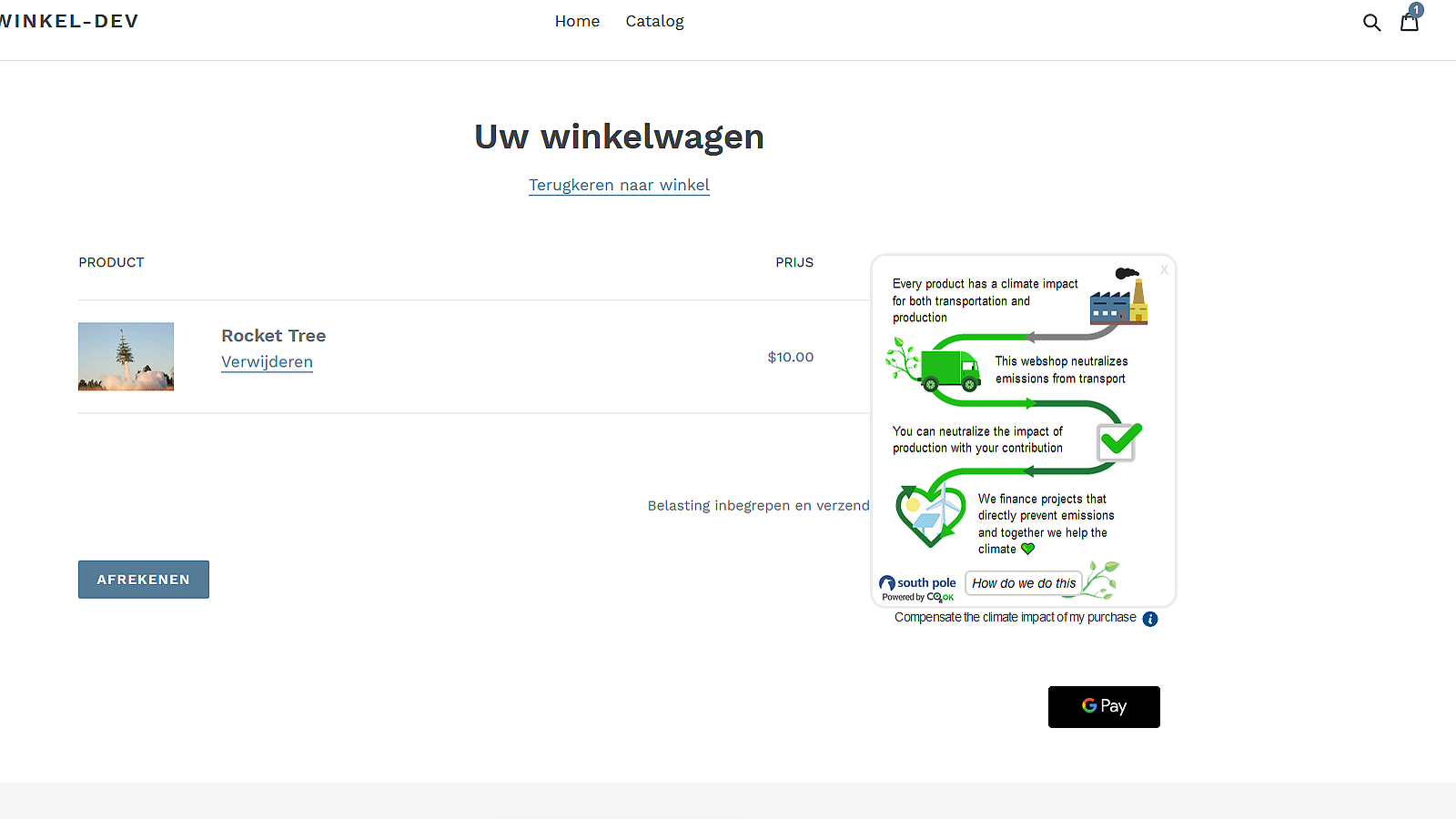 An overview that show our info-hover as it is presented to users